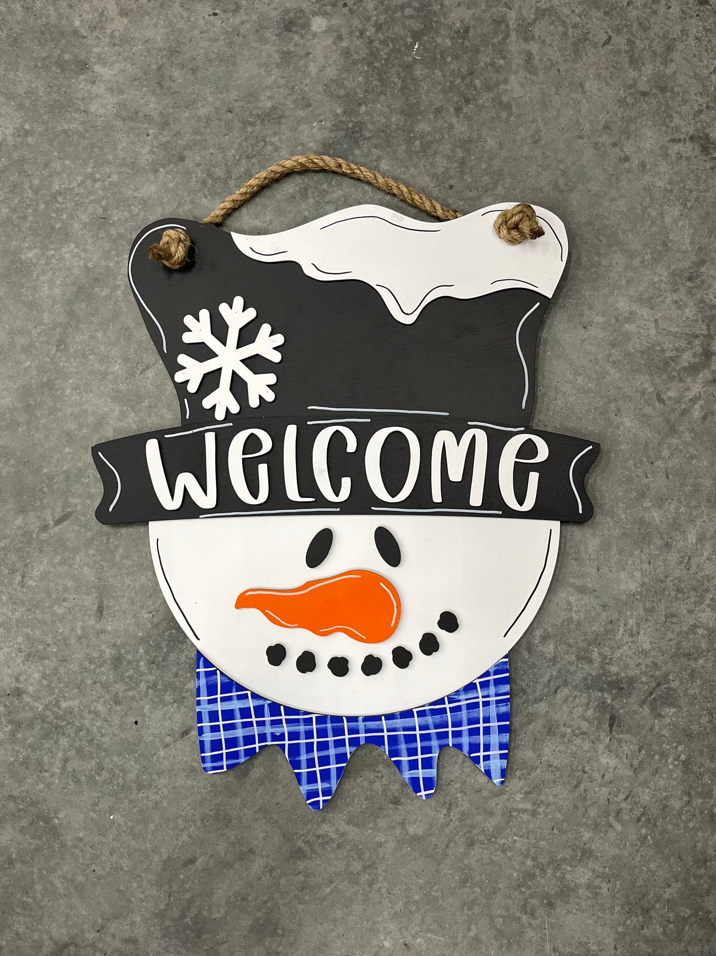 Welcome Snowman