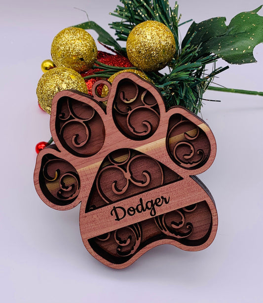 Custom Paw Print