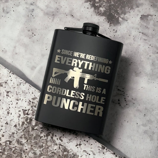 Cordless Hole Puncher Flask